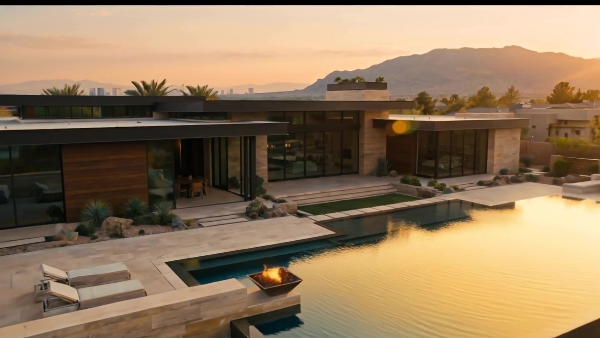 Arrival from Above — 1.2 acres at golden hour